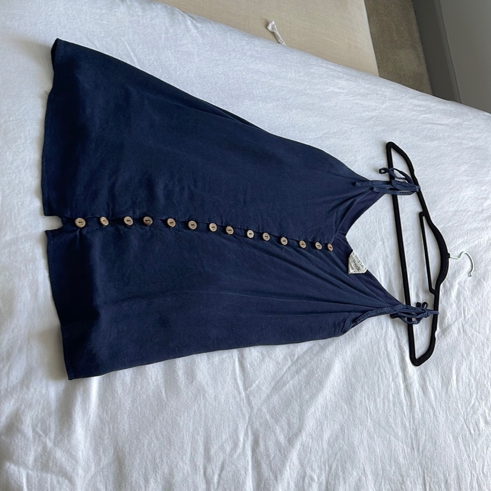 Navy blue vici dress